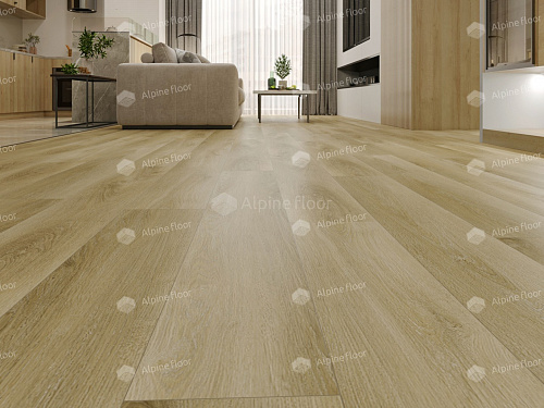 Замковая кварцвиниловая плитка Alpine Floor, INTENSE - Баварский лес ЕСО 9-12