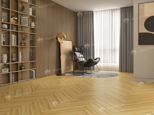 Замковая кварцвиниловая плитка Alpine Floor, FLOOR PARQUET LIGHT Дуб Поллукс ЕСО 13-28