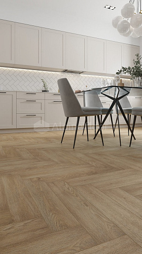Замковая кварцвиниловая плитка Alpine Floor, FLOOR PARQUET LIGHT ECO 13-3 ДУБ ВАНИЛЬ СЕЛЕКТ