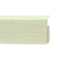 Пластиковый плинтус Royce 80 мм (2200x80x20) 321 Дуб Белый