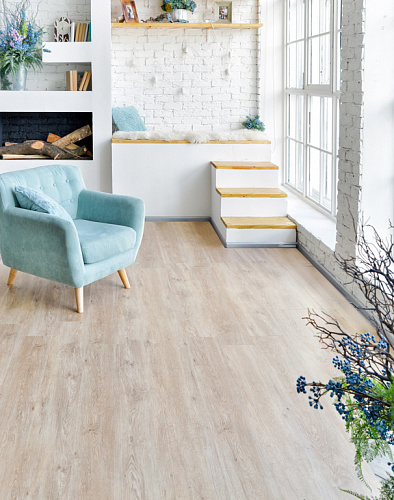 Замковая кварцвиниловая плитка Alpine Floor, Classic - Дуб Ваниль Селект ECO 106-3