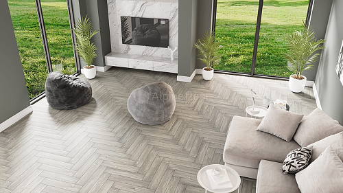 Замковая кварцвиниловая плитка Alpine Floor, FLOOR PARQUET LIGHT ECO 13-4 ДУБ АРКТИК