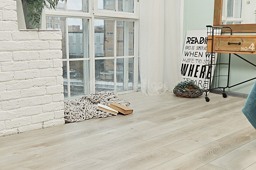 Замковая кварцвиниловая плитка Alpine Floor, Дуб Белая ночь ABA ECO 7-2