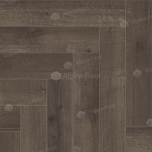 Клеевая кварцвиниловая плитка Alpine Floor, Дуб Антарес ECO 16-19