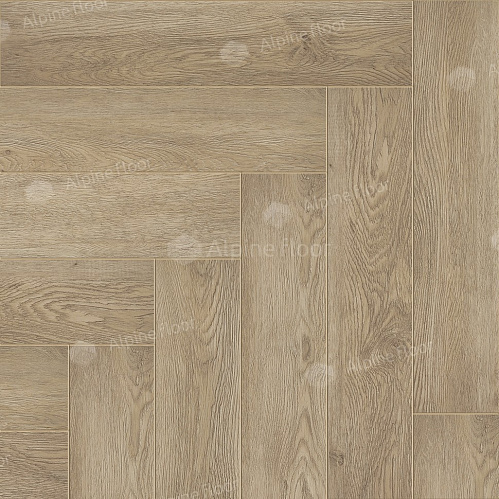 Клеевая кварцвиниловая плитка Alpine Floor, Дуб Ваниль Селект ECO16-3