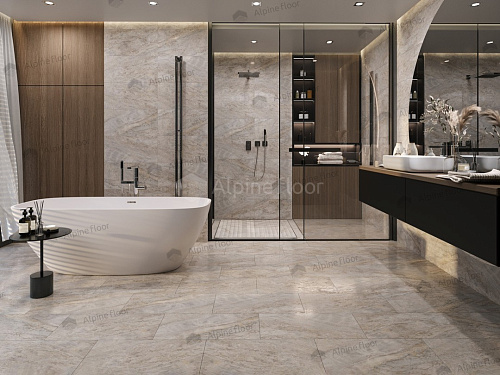 Замковая кварцвиниловая плитка Alpine Floor, STONE - Вилио ЕСО 4-26