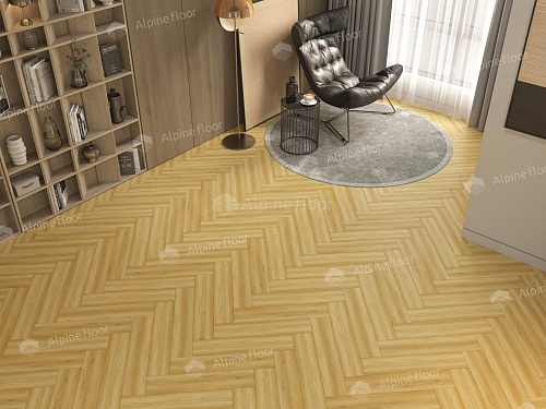 Замковая кварцвиниловая плитка Alpine Floor, FLOOR PARQUET LIGHT Дуб Поллукс ЕСО 13-28