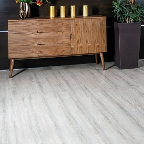 Клеевая кварцвиниловая плитка Alpine Floor, ULTRA - ДУБ СНЕЖНЫЙ ECO 5-14