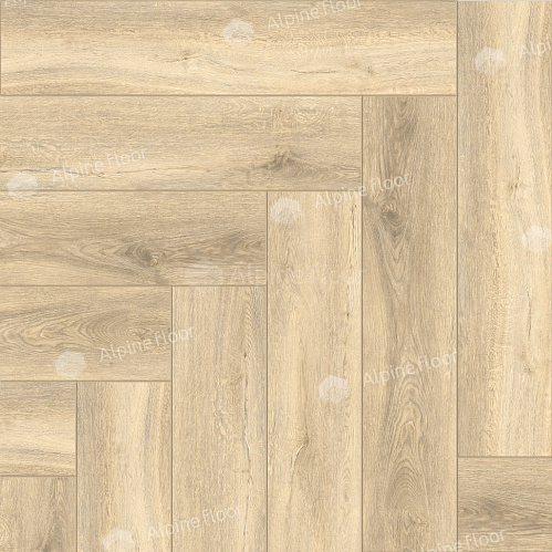 Замковая кварцвиниловая плитка Alpine Floor, FLOOR PARQUET LIGHT Дуб Ригель ЕСО 13-24