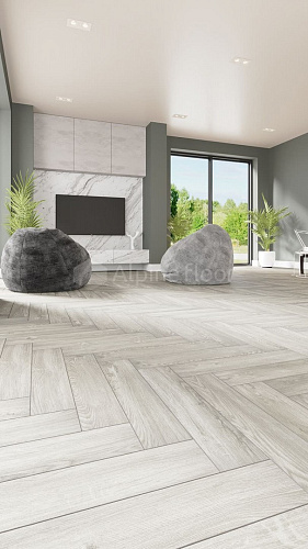 Замковая кварцвиниловая плитка Alpine Floor, FLOOR PARQUET LIGHT ECO 13-4 ДУБ АРКТИК