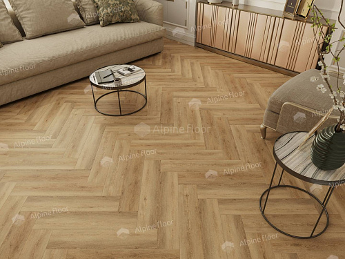 Замковая кварцвиниловая плитка Alpine Floor, FLOOR PARQUET LIGHT Дуб Буна ЕСО 13-30