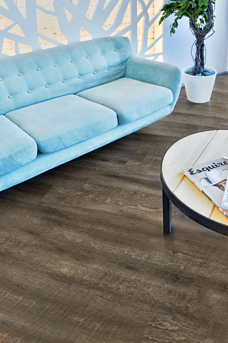Клеевая кварцвиниловая плитка Alpine Floor, ULTRA - ДУБ РУСТИКАЛЬНЫЙ ECO 5-8