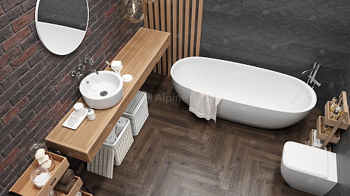 Замковая кварцвиниловая плитка Alpine Floor, FLOOR PARQUET LIGHT Дуб Альферац ЕСО 13-22