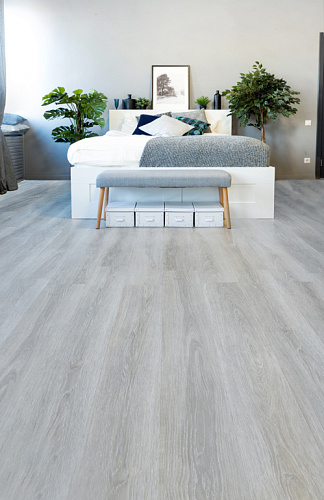 Клеевая кварцвиниловая плитка Alpine Floor, ULTRA - ДУБ ТУМАННЫЙ ECO 5-26