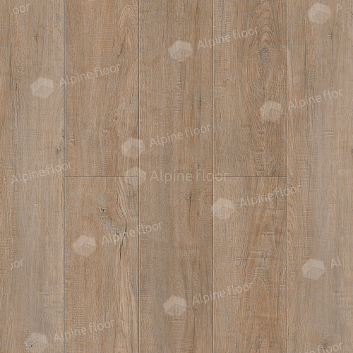 Клеевая кварцвиниловая плитка Alpine Floor, EASY LINE - Дуб Амбер ЕСО 3-39