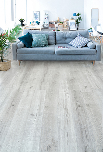 Замковая кварцвиниловая плитка Alpine Floor, Real Wood - Дуб Verdan Синхронное тиснение ECO 2-4