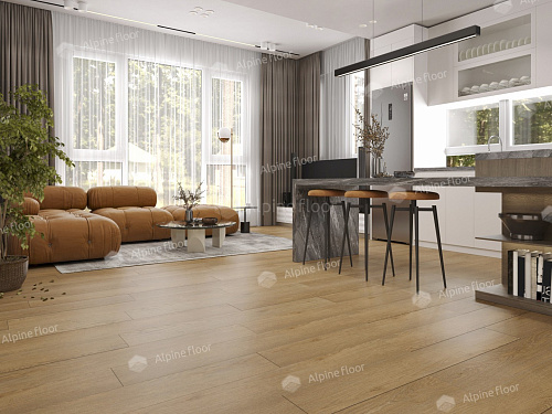 Замковая кварцвиниловая плитка Alpine Floor, Classic - Клен классический ECO 173-6 MC