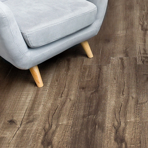 Замковая кварцвиниловая плитка Alpine Floor, Real Wood - Дуб Vermont Синхронное тиснение ЕСО 2-3