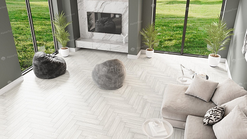 Клеевая кварцвиниловая плитка Alpine Floor, Дуб Арктик ECO 16-4