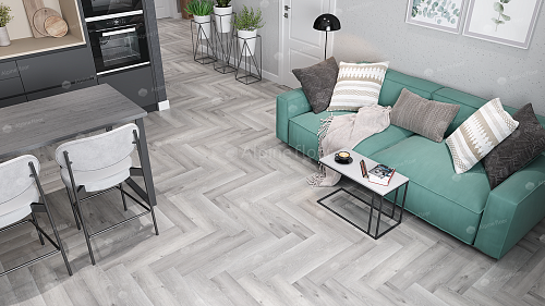 Замковая кварцвиниловая плитка Alpine Floor, FLOOR PARQUET LIGHT Дуб Лейтена ЕСО 13-18