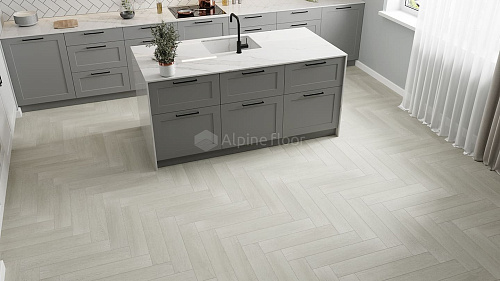 Замковая кварцвиниловая плитка Alpine Floor, FLOOR PARQUET LIGHT ECO 13-6 ЗИМНИЙ ЛЕС