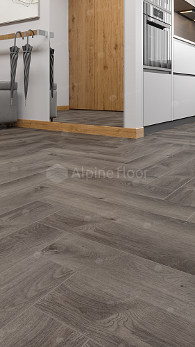 Замковая кварцвиниловая плитка Alpine Floor, FLOOR PARQUET LIGHT Дуб Мерга ЕСО 13-13