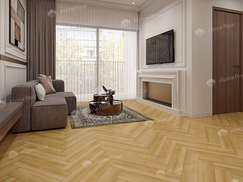 Замковая кварцвиниловая плитка Alpine Floor, FLOOR PARQUET LIGHT Дуб Батейн ЕСО 13-29
