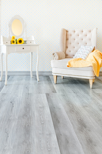 Клеевая кварцвиниловая плитка Alpine Floor, ULTRA - ДУБ ПЕПЕЛЬНЫЙ ECO 5-16