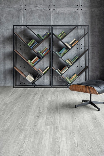 Замковая кварцвиниловая плитка Alpine Floor, SEQUOIA - Секвойя Снежная ЕСО 6-8
