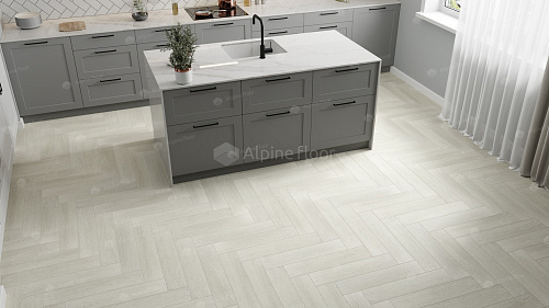 Клеевая кварцвиниловая плитка Alpine Floor, Зимний Лес ECO 16-6