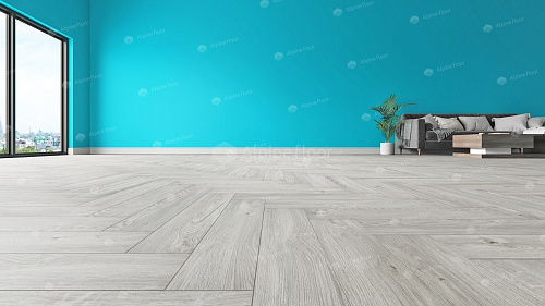 Клеевая кварцвиниловая плитка Alpine Floor, Снежный ECO 16-11