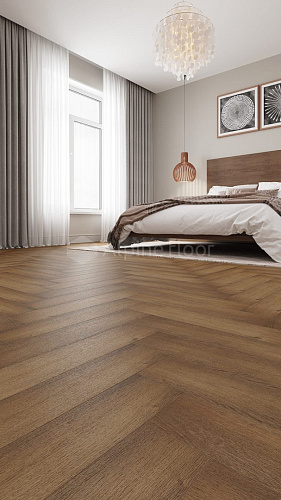 Замковая кварцвиниловая плитка Alpine Floor, FLOOR PARQUET LIGHT ECO 13-7 ДУБ НАСЫЩЕННЫЙ