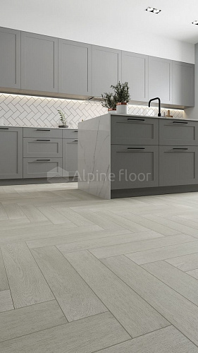 Замковая кварцвиниловая плитка Alpine Floor, FLOOR PARQUET LIGHT ECO 13-6 ЗИМНИЙ ЛЕС