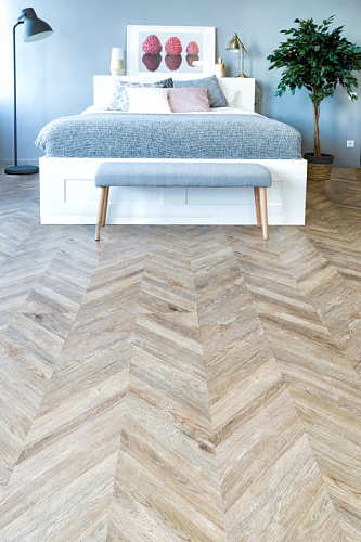 Клеевая кварцвиниловая плитка Alpine Floor, EASY LINE - ФРАНЦУЗСКАЯ ЕЛОЧКА ECO 3-25