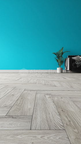 Замковая кварцвиниловая плитка Alpine Floor, FLOOR PARQUET LIGHT ECO 13-11 СНЕЖНЫЙ