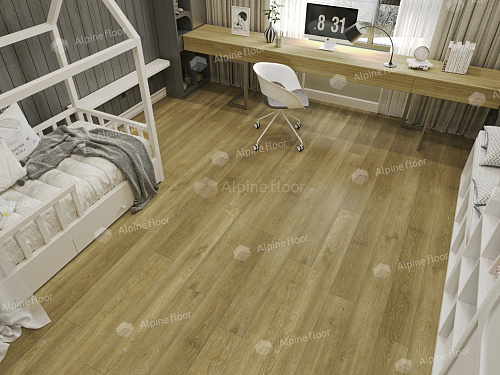 Замковая кварцвиниловая плитка Alpine Floor, Classic - Бук ECO 141-8 MC
