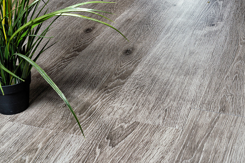 Клеевая кварцвиниловая плитка Alpine Floor, ULTRA - ДУБ ДЫМЧАТЫЙ ECO 5-24