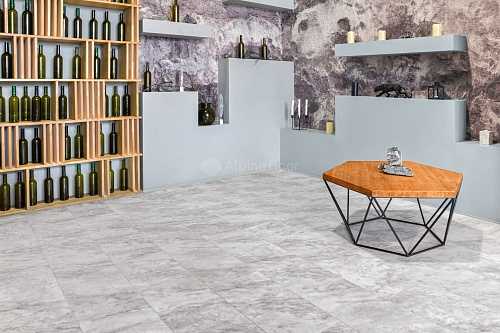 Замковая кварцвиниловая плитка Alpine Floor, STONE - Чили ЕСО 4-19
