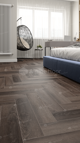 Замковая кварцвиниловая плитка Alpine Floor, FLOOR PARQUET LIGHT Дуб Фафнир ЕСО 13-16