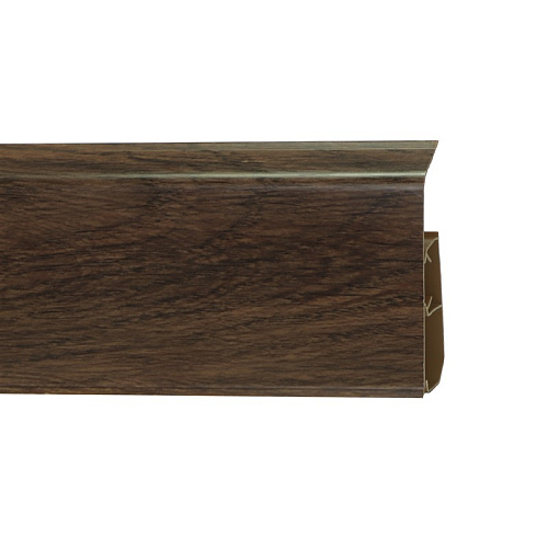 Пластиковый плинтус Royce 80 мм (2200x80x20) 312 Дуб Фаворит